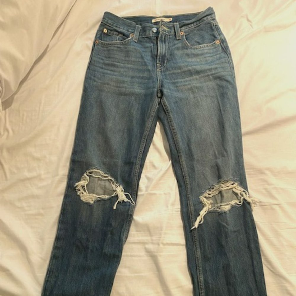 Levi's Women's Lo Pro Straight Jeans